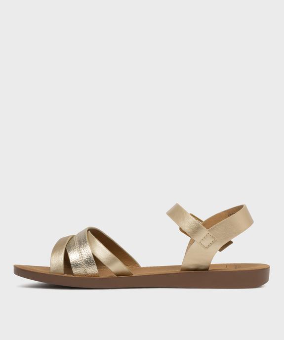 Sandales à brides scintillantes femme - Valentina Baldano vue3 - VALENTINA BALDA - GEMO