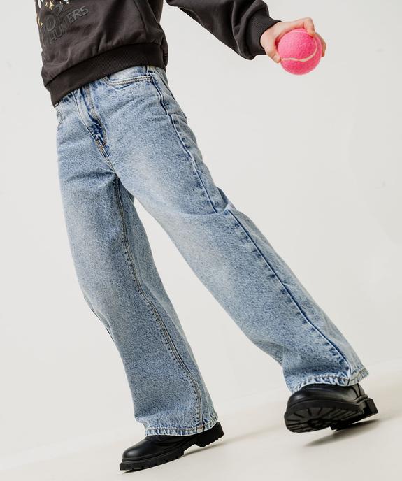 Jean Straight taille ajustable fille vue1 - GEMO 4G FILLE - GEMO