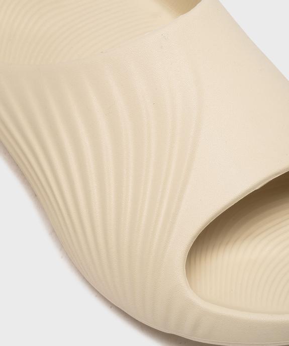 Mules de piscine moulées et unies homme vue6 - GEMO (PLAGE) - GEMO