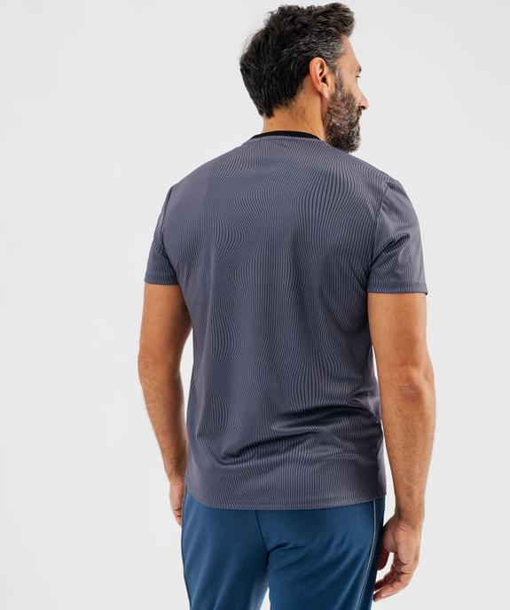 Tee-shirt de sport à manches courtes homme vue3 - GEMO (HOMME) - GEMO