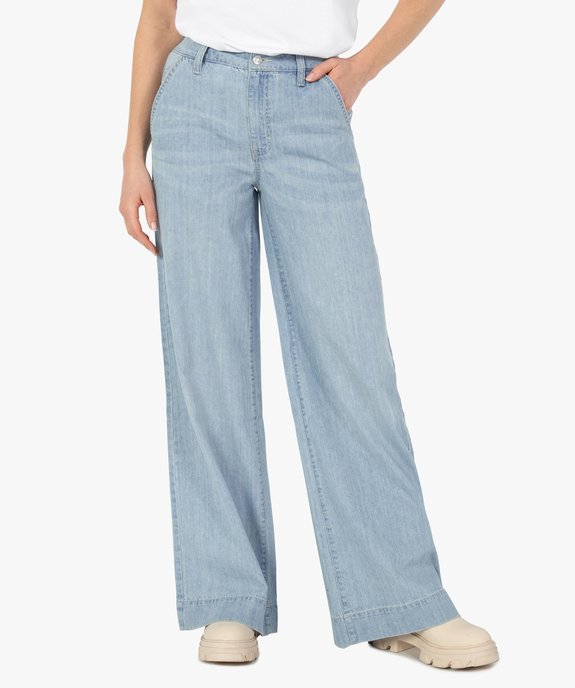Jean femme coupe Flare vue1 - GEMO(FEMME PAP) - GEMO