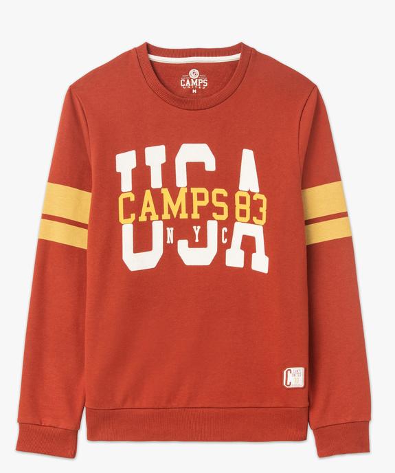 Sweat à col rond homme - Camps United vue5 - CAMPS UNITED - GEMO