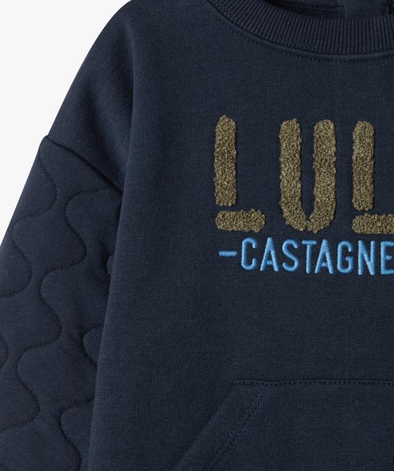 Sweat bébé garçon en molleton - LuluCastagnette vue2 - LULUCASTAGNETTE - GEMO