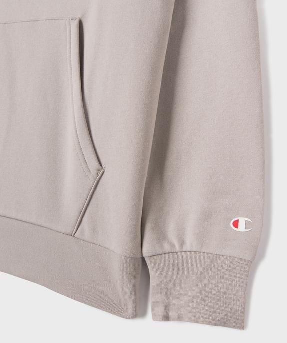 Sweat à capuche avec inscription sur le buste fille - Champion vue2 - CHAMPION USA - GEMO