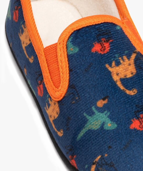 Chaussons garçon à motifs dinosaures vue6 - GEMO 4G GARCON - GEMO