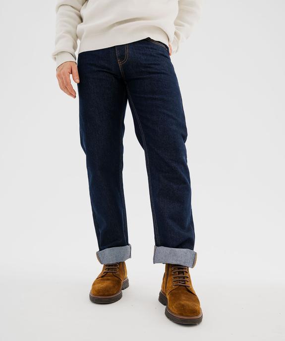 Jean homme coupe Regular vue8 - GEMO 4G HOMME - GEMO