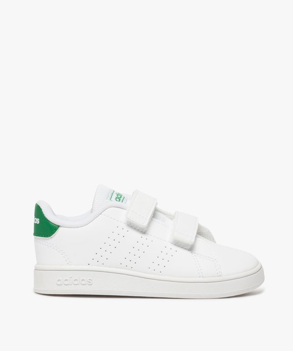 Baskets garçon unies à scratch – Adidas vue1 - ADIDAS - GEMO