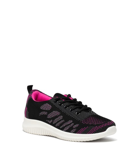 Baskets de running en mesh femme vue2 - GEMO (SPORTSWR) - GEMO