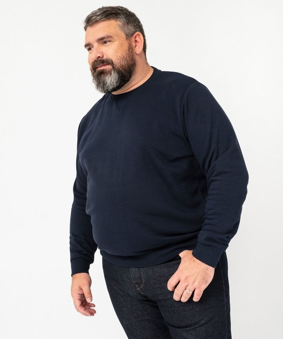 Sweat avec intérieur molletonné homme vue11 - GEMO 4G HOMME - GEMO