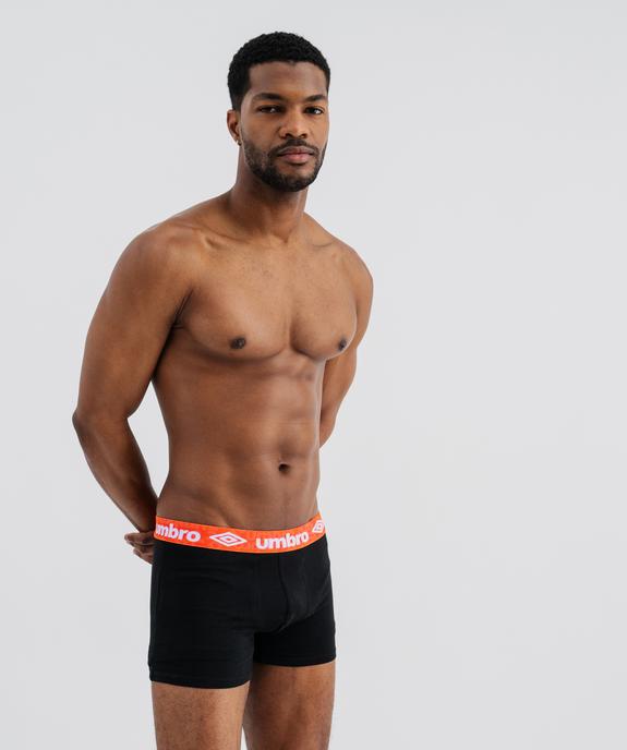 Boxers en coton stretch homme (lot de 3) - Umbro vue3 - UMBRO - GEMO