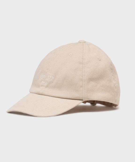 Casquette baseball en coton garçon vue1 - GEMO 4G GARCON - GEMO