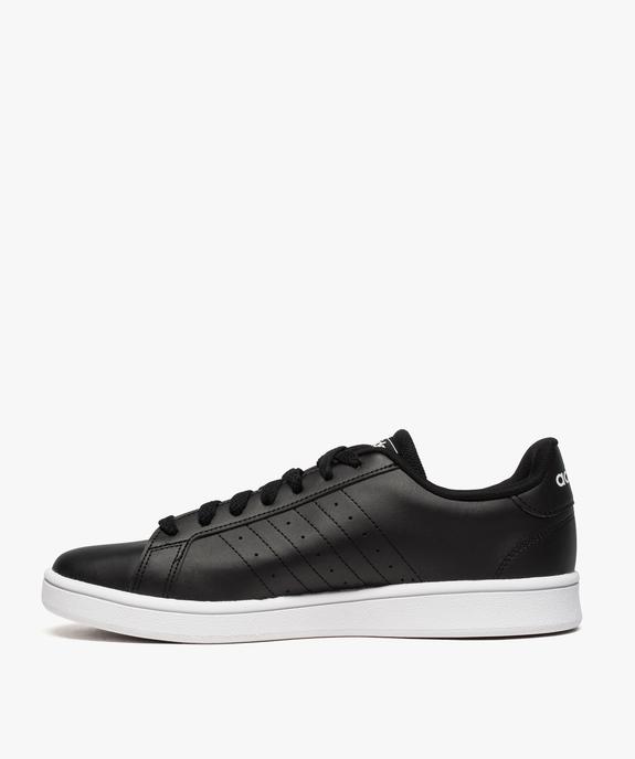 Baskets homme bicolores à lacets - Adidas Grand Court Base vue3 - ADIDAS - GEMO