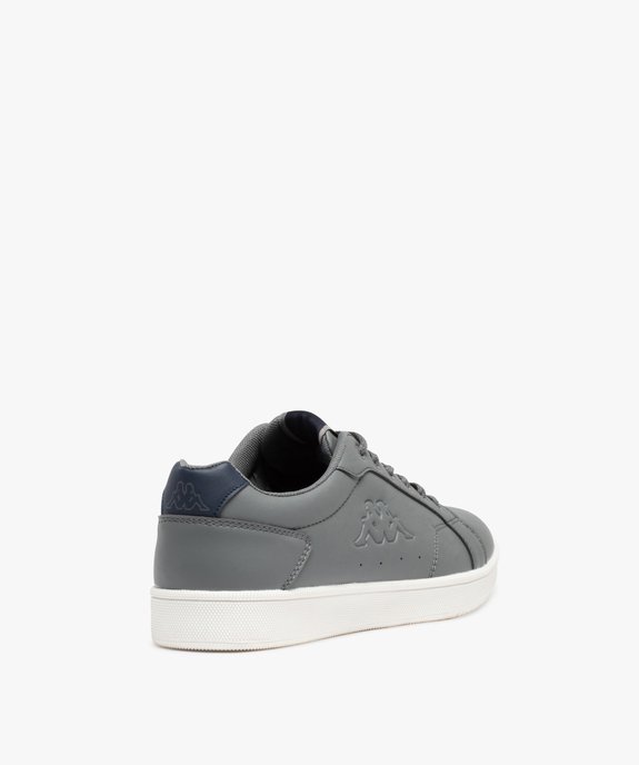 Baskets homme unies à lacets – Kappa vue4 - KAPPA - GEMO