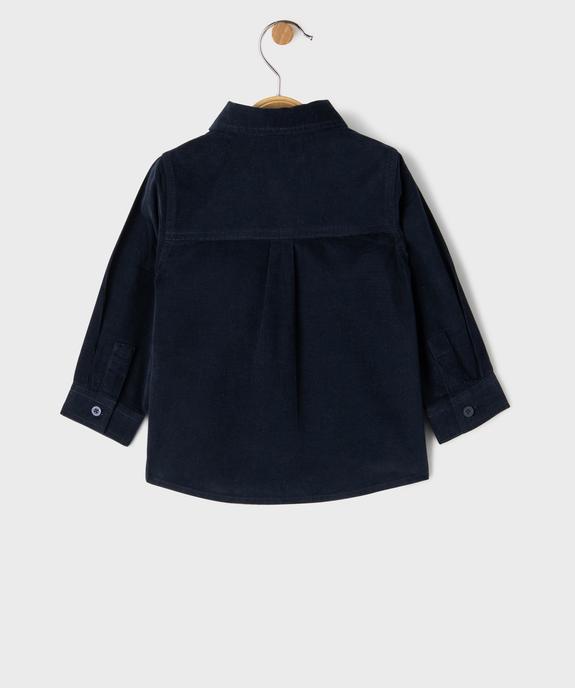 Ensemble 2 pièces chemise + tee-shirt manches longues bébé garçon – LuluCastagnette vue4 - LULUCASTAGNETTE - GEMO