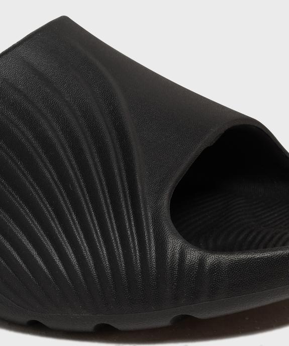 Mules de piscine moulées et unies femme vue6 - GEMO (PLAGE) - GEMO