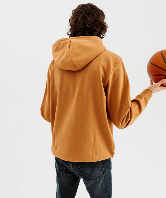 Sweat à capuche intérieur molletonné homme vue3 - GEMO 4G HOMME - GEMO