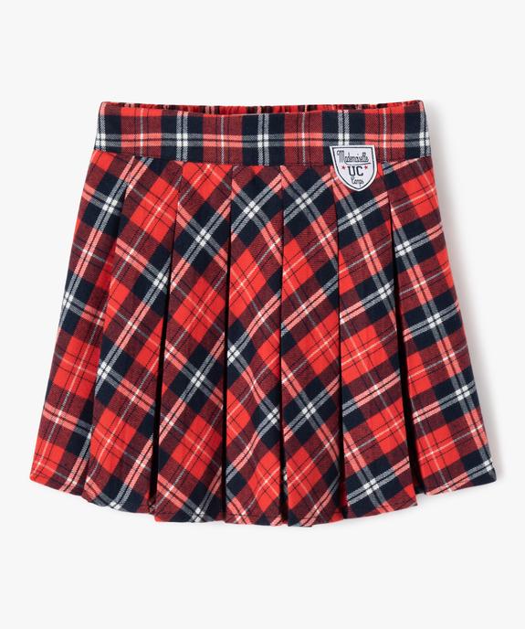 Jupe plissée à carreaux fille - Camps United vue1 - CAMPS UNITED - GEMO