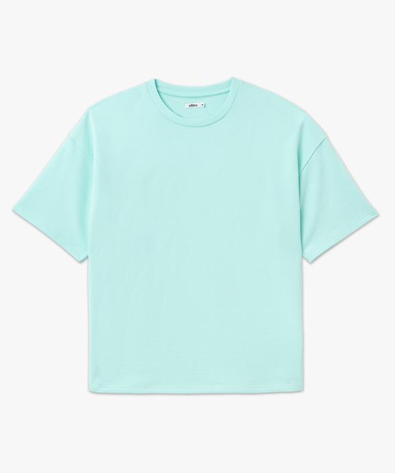 Tee-shirt maille sweat coupe loose homme vue4 - GEMO (HOMME) - GEMO