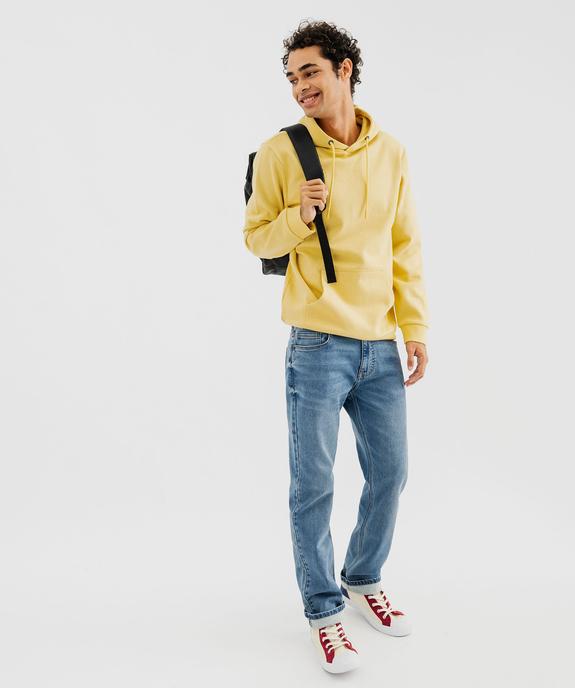 Sweat à capuche intérieur molletonné homme vue4 - GEMO 4G HOMME - GEMO