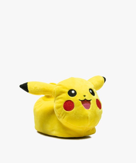 Chaussons garçon en volume - Pikachu vue2 - POKEMON - GEMO