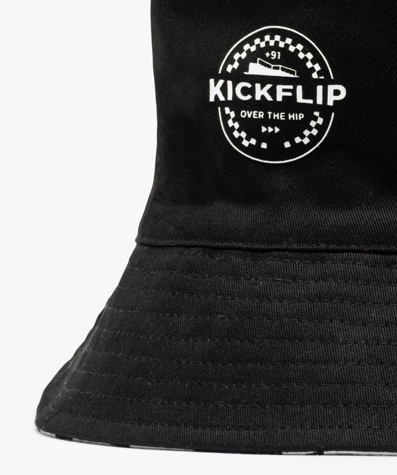 Chapeau enfant forme bob réversible vue2 - GEMO (JUNIOR) - GEMO