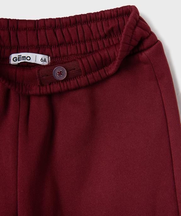 Ensemble de jogging avec intérieur polaire fille vue3 - GEMO (ENFANT) - GEMO