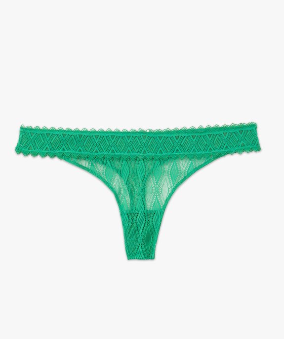 String en dentelle femme vue4 - GEMO(HOMWR FEM) - GEMO