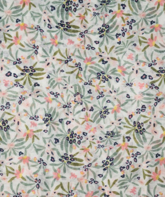 Foulard forme snood fleuri fille - LuluCastagnette vue2 - LULUCASTAGNETTE - GEMO