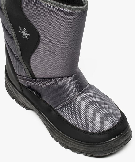 Après-ski bicolores avec motif flocon de neige vue5 - GEMO (ENFANT) - GEMO