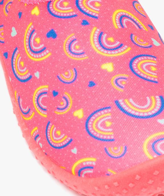 Chaussures aquatiques souples et légères fille vue6 - GEMO (PLAGE) - GEMO