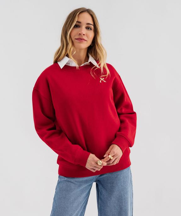 Sweat à motif femme - Gémo X Lulu la Nantaise vue1 - GEMO 4G FEMME - GEMO