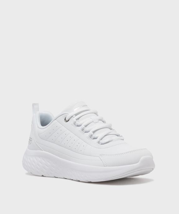 Baskets ultra légères à lacets femme - Skechers  vue2 - SKECHERS - GEMO