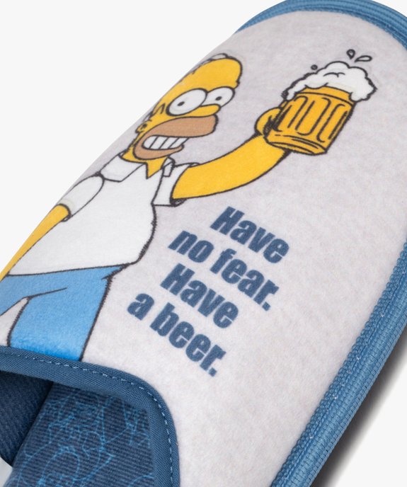 Chaussons mules homme - The Simpsons vue6 - SIMPSONS - GEMO