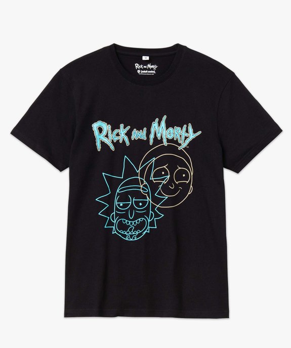 Tee-shirt homme avec motif XXL – Rick and Morty vue4 - RICK ET MORTY - GEMO
