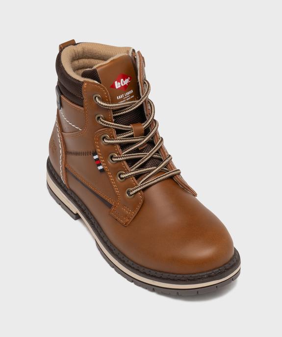 Boots à lacets garçon - Lee Cooper vue5 - LEE COOPER - GEMO