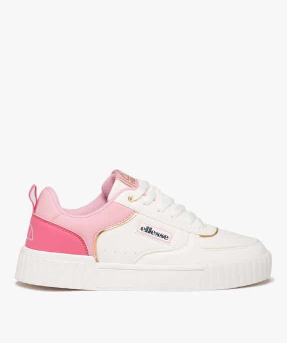 Baskets femme à lacets avec semelle épaisse striée - Ellesse vue1 - ELLESSE - GEMO