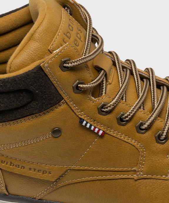 Chaussures montantes avec col textile homme - Urban Steps vue6 - URBAN STEPS GEMO FOR GOOD - GEMO