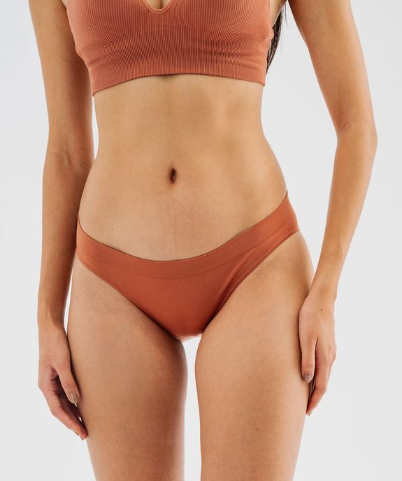 Culotte en maille extensible femme vue2 - GEMO(HOMWR FEM) - GEMO