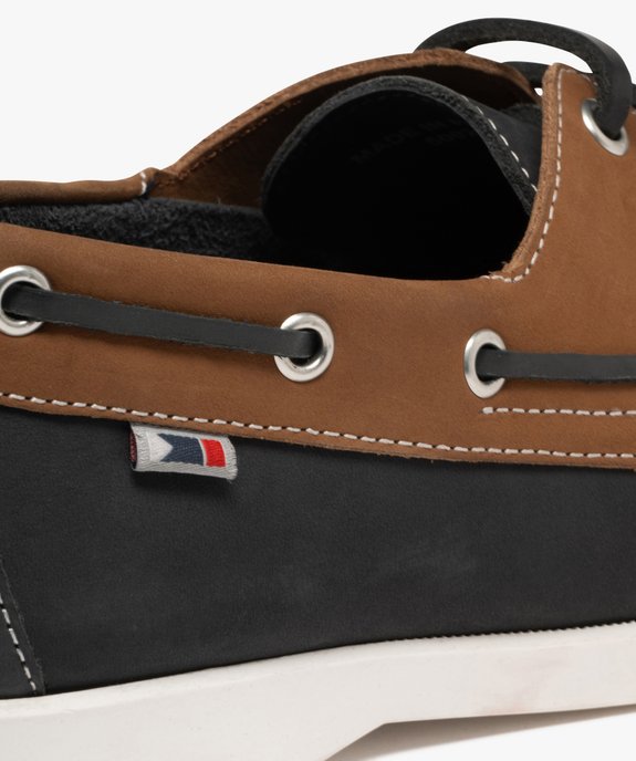Chaussures bateau bicolore - Tanéo vue7 - TANEO - GEMO