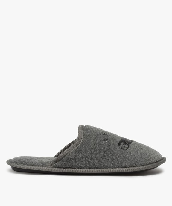 Chaussons homme forme mule à motif otarie vue1 - GEMO(HOMWR HOM) - GEMO