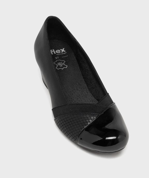 Escarpins confort semelle intérieure cuir femme vue5 - G'FLEX - GEMO