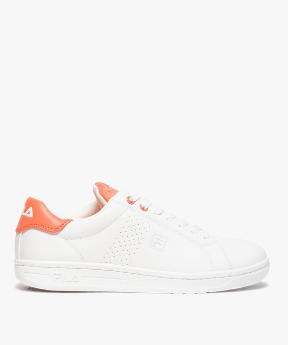 Baskets femme à détails contrastés - Fila Crosscourt vue1 - FILA - GEMO