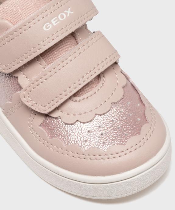Baskets basses scintillante bébé fille - Geox vue6 - GEOX - GEMO