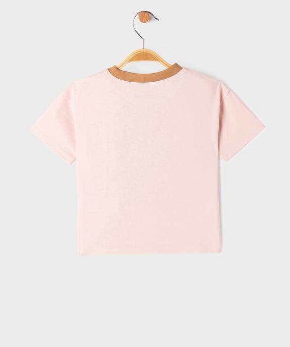 Tee-shirt manches courtes avec motif musique bébé garçon vue3 - GEMO 4G BEBE - GEMO