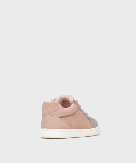 Baskets mid à lacets et zip bébé fille - Lovely Wings vue4 - LOVELY WINGS - GEMO