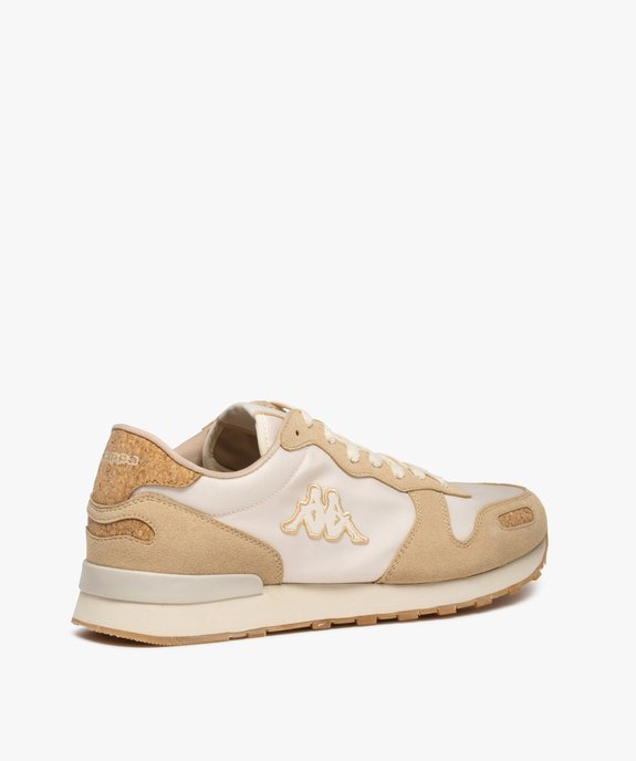 Baskets homme en toile et suédine – Kappa Berlin vue4 - KAPPA - GEMO