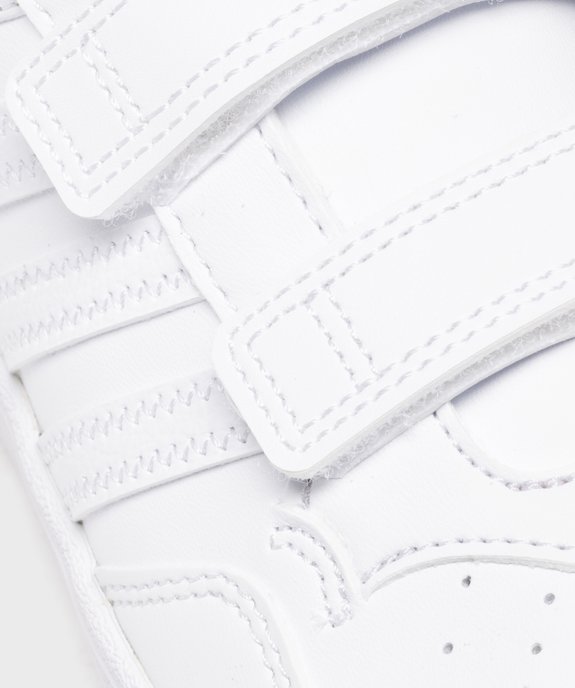 Baskets basses à scratch Hoops garçon - Adidas vue6 - ADIDAS - GEMO