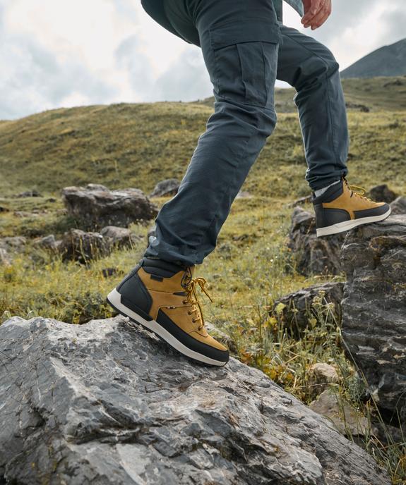 Boots fourrées à semelle sport homme vue1 - URBAN STEPS - GEMO