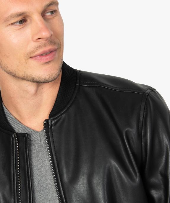 Blouson homme esprit teddy vue2 - GEMO (HOMME) - GEMO