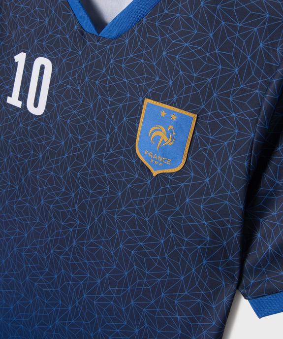 Tee-shirt col V imprimé garçon - FFF vue2 - FFF - GEMO
